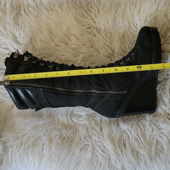 TIMBERLAND SPRING POINT 14'' WEDGE FIELD BOOTS Black WOMENS SIZE 5.5 STYLE #2361 - Picture 7 of 9